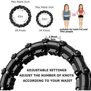 weighted hoola hoops