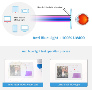2 Pack Blue Light Blocking Glasses